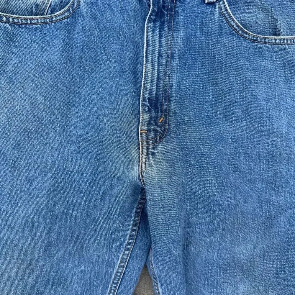 Vintage Y2K Levi's 550 Relaxed Fit Men's Blue Dad Denim Jeans 38x34